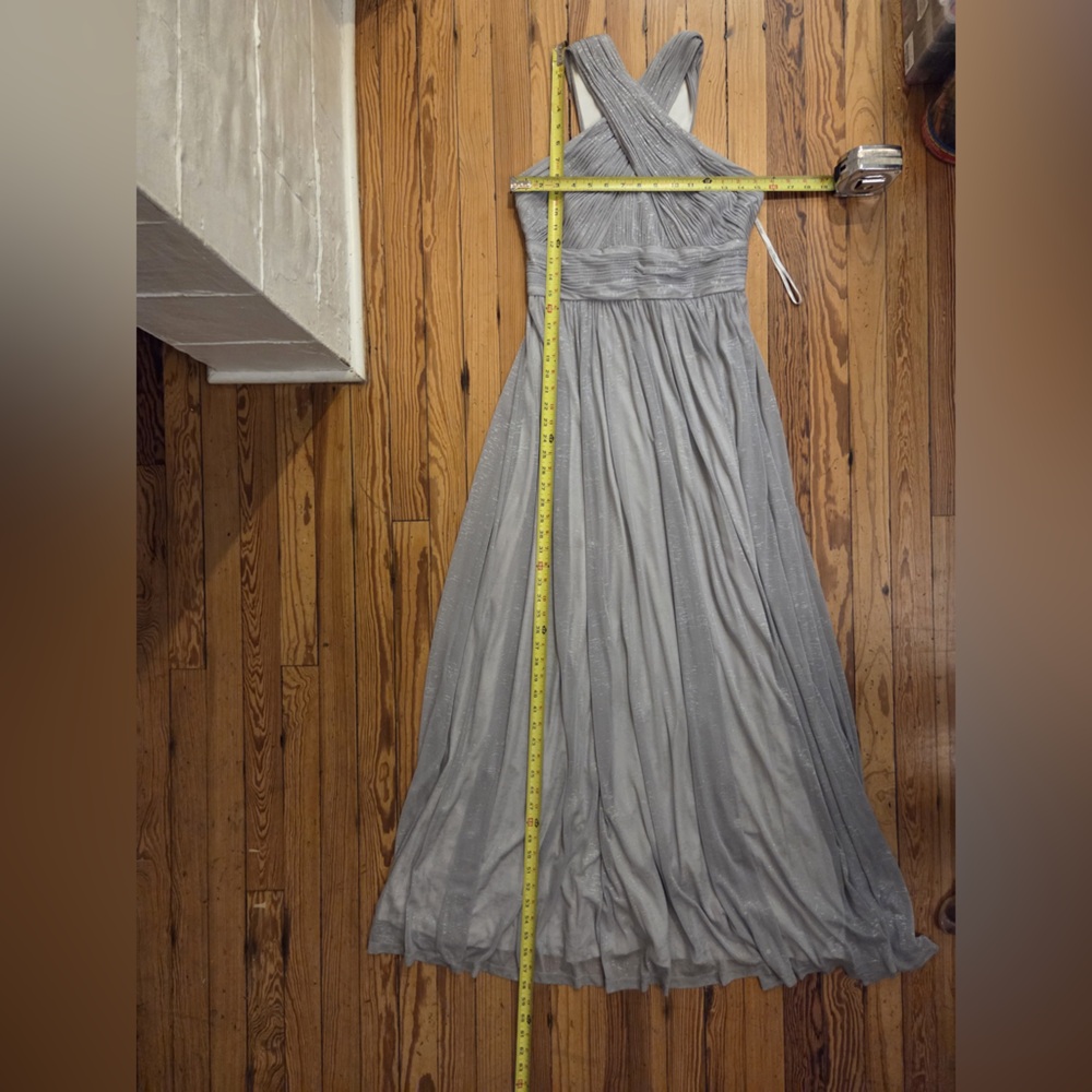 Calvin Klein Silver Maxi Dress - Picture 3 of 6